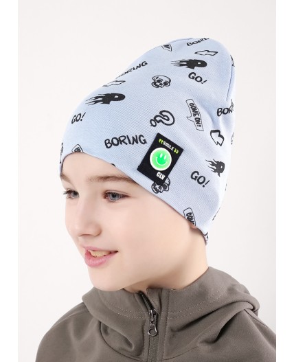 CLE Шапка дет. 556026/6рп, голубой