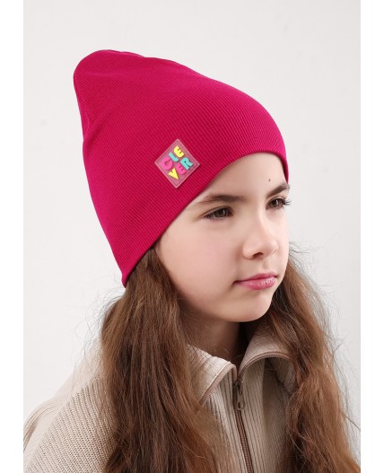 CLE Шапка дет. 556607ш, т.малиновый