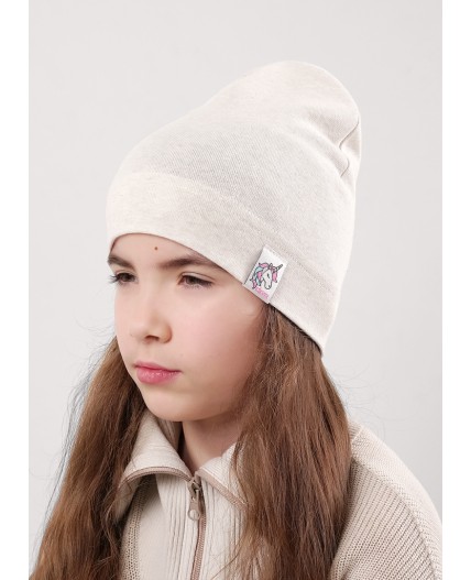 CLE Шапка дет. 556608/1р, меланж бежевый