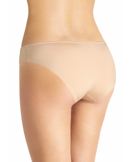 CLE LB002pk Трусы жен.спорт., бежевый металлик