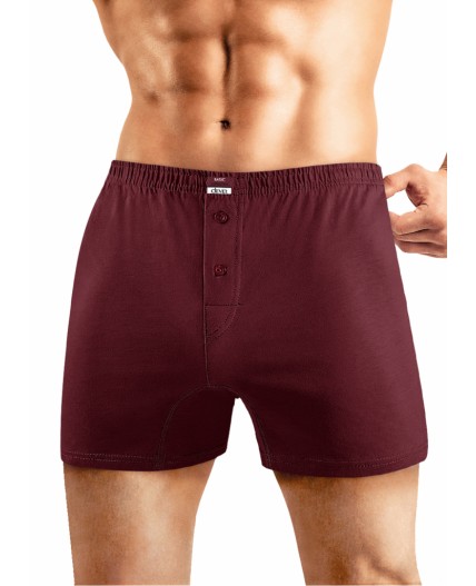 CLE MBX608710/8maxi Трусы муж. Хлопок, бордовый