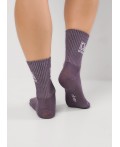 CLE Носки жен.Д5566 мускат хл+эл, кофейный