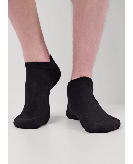 CLE Носки муж.К003 база укороч, чёрный