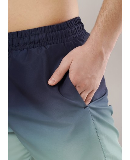 CLE шорты муж. 553149рт, т.серый/св.зелёный