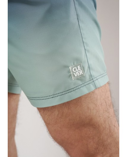 CLE шорты муж. 553149рт, т.серый/св.зелёный