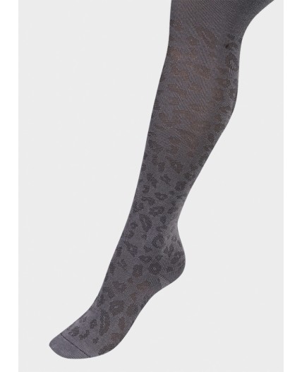 CLE Колготки дет.КД177 134-146 база ажур, серый