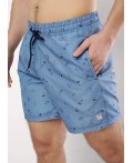 CLE шорты муж 533691рт, джинсовый/т.синий