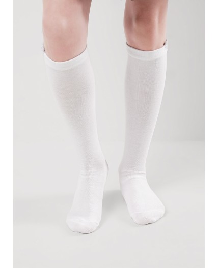 CLE Гольфы дет.П121 20-22,22 выпускной хл+эл, белый