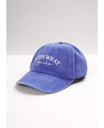 CLE Бейсболка дет 84 джинс (1626), синий