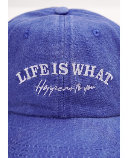 CLE Бейсболка дет 84 джинс (1626), синий