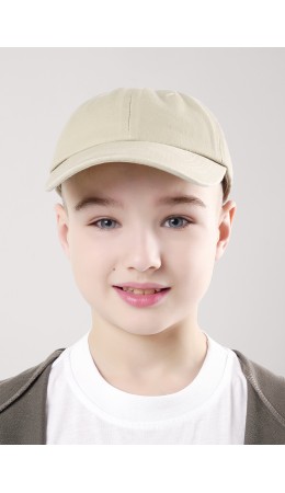 CLE Бейсболка дет 85 джинс (1626), св.бежевый