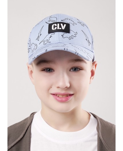 CLE Бейсболка дет 92 х/б (1626), джинсовый