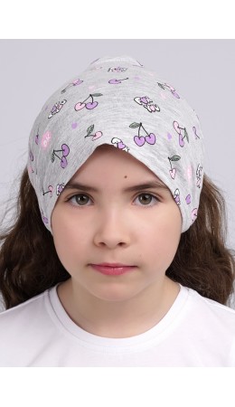 CLE Повязка дет. 546035/10кп, меланж св.серый