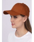 CLE Бейсболка 24 х/б (GK1601-1001 кепка с козыр), св.коричневый