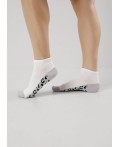 CLE Носки жен.Д5505 fashion база хл+эл, белый/св.серый
