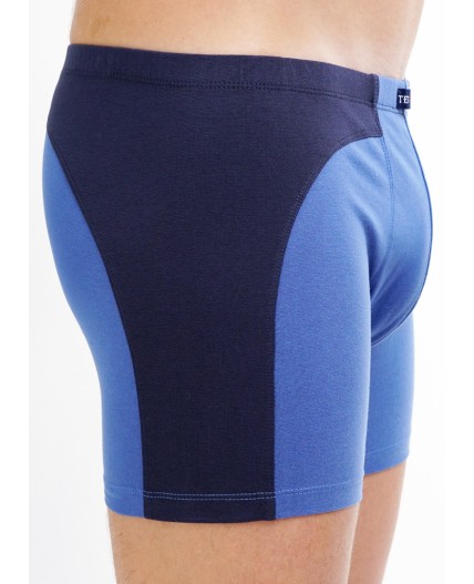 ТаТ MSH600133 Тр.муж.шорты, джинсовый/т.синий
