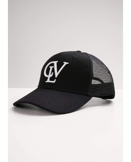 CLE Бейсболка 100 сетка (GK1605), чёрный