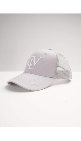 CLE Бейсболка 100 сетка (GK1605), св.серый
