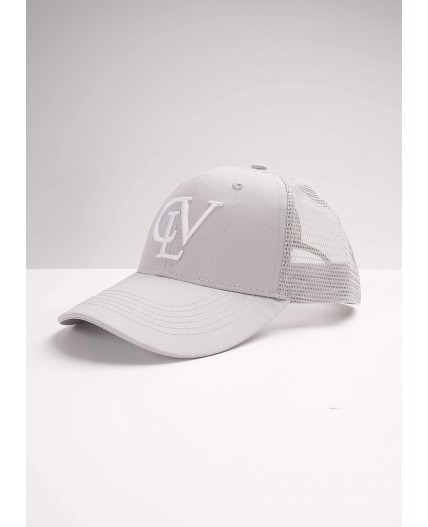 CLE Бейсболка 100 сетка (GK1605), св.серый