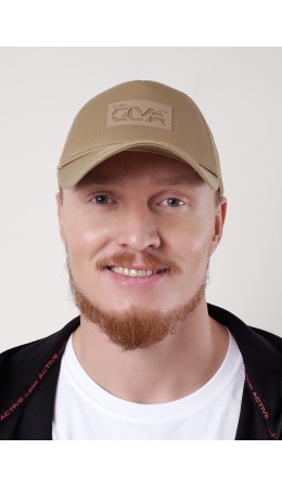 CLE Бейсболка 94 сетка  (GK1605), бежевый