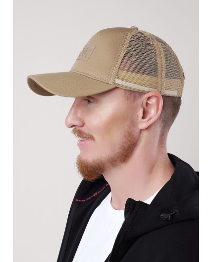 CLE Бейсболка 94 сетка  (GK1605), бежевый