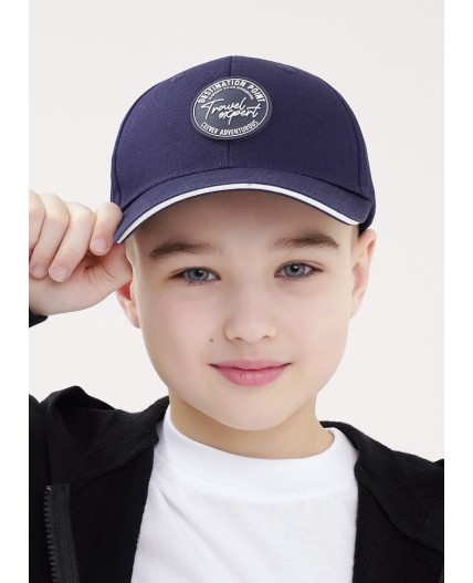 CLE Бейсболка дет 86 х/б (1626), т.синий