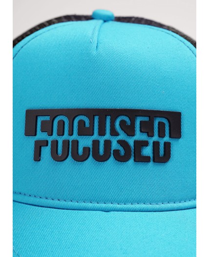 CLE Бейсболка дет 88 сетка (1624), бирюзовый/чёрный