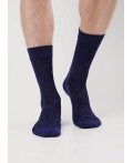 CLE Носки муж.М101Л мерс.хл, т.синий