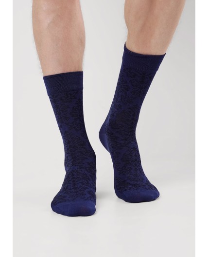 CLE Носки муж.М101Л мерс.хл, т.синий