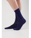 CLE Носки муж.М101Л мерс.хл, т.синий