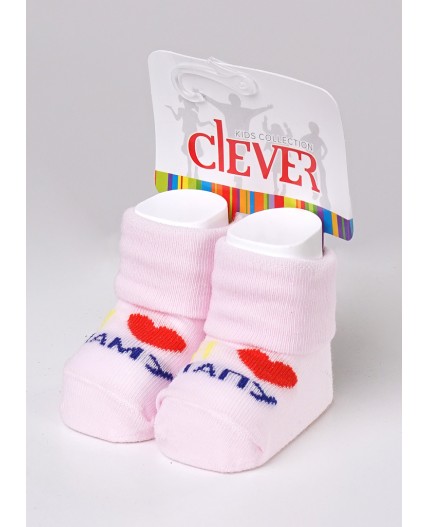 CLE Носки дет.С124, св.розовый
