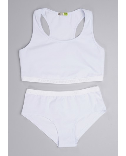 CLE Комплект бельевой дев. GSET5530, белый