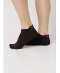 CLE Носки жен.Д202М плюш укор, коричневый