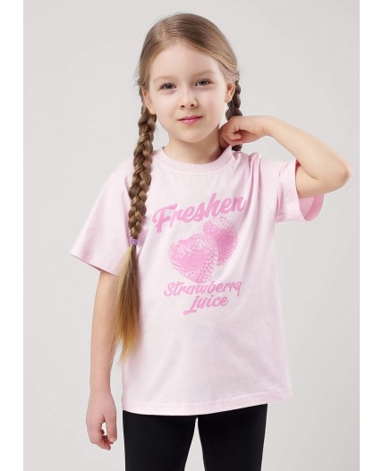 CLE Футболка дев. 857067кд_п, св.розовый