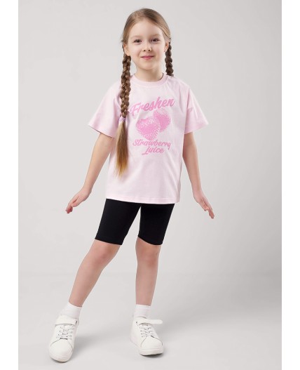 CLE Футболка дев. 857067кд_п, св.розовый