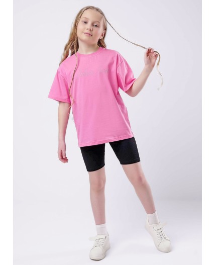 CLE Футболка дев. 857068кд_п, розовый