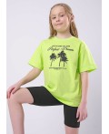 CLE Футболка дев. 857068кд_п, св.зелёный