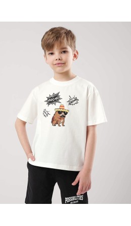 CLE Футболка мал. 857065кд_п, молочный