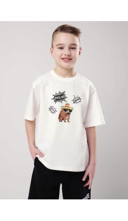 CLE Футболка мал. 857066кд_п, молочный