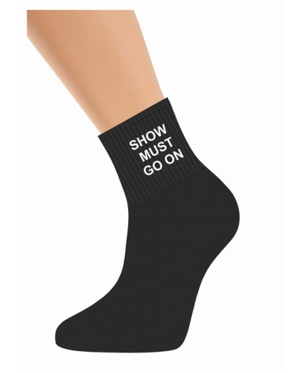 CLE Носки дет.С1583 20-22,22 викенд дев, чёрный