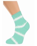 CLE Носки жен.Д5573 сёрф хл+эл, св.зелёный