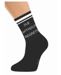 CLE Носки муж.К6531Л трендсокс хл+эл, чёрный