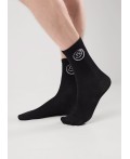 CLE Носки муж.К6532Л трендсокс хл+эл, чёрный