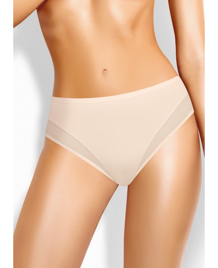 CLE C1167 Трусы жен. Кружево хлопок, св.бежевый