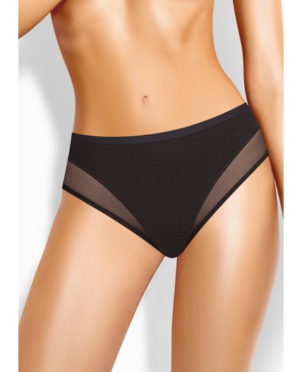 CLE C1167 Трусы жен. Кружево хлопок, чёрный