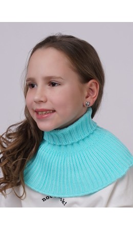CLE Шарф дет.60721ак (манишка), св.бирюзовый