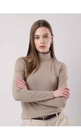 CLE Водолазка жен. 356884рв, бежевый