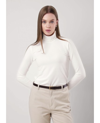 CLE Водолазка жен. 356884рв, молочный