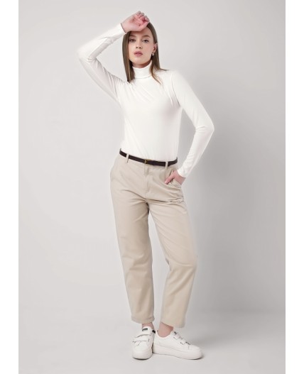 CLE Водолазка жен. 356884рв, молочный