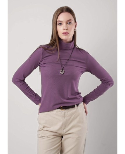 CLE Водолазка жен. 356884рв, бордовый